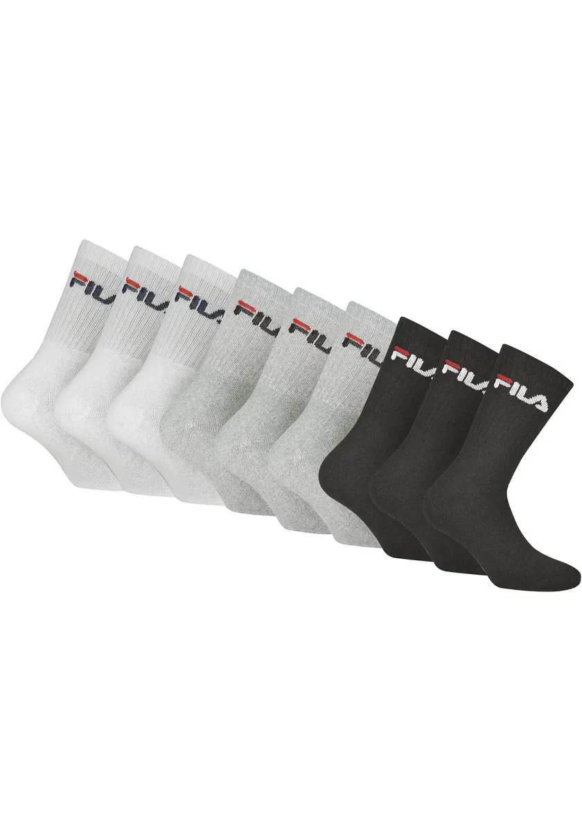 

Спортивные носки Fila (упаковка, 9 пар), белый