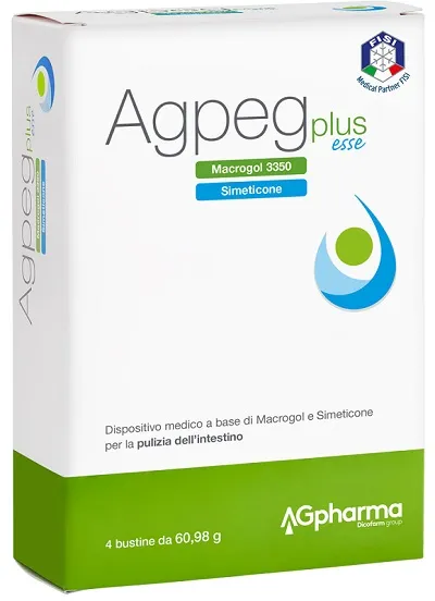 

Agpeg Plus Esse Слабительная добавка 4 пакетика Ag Pharma