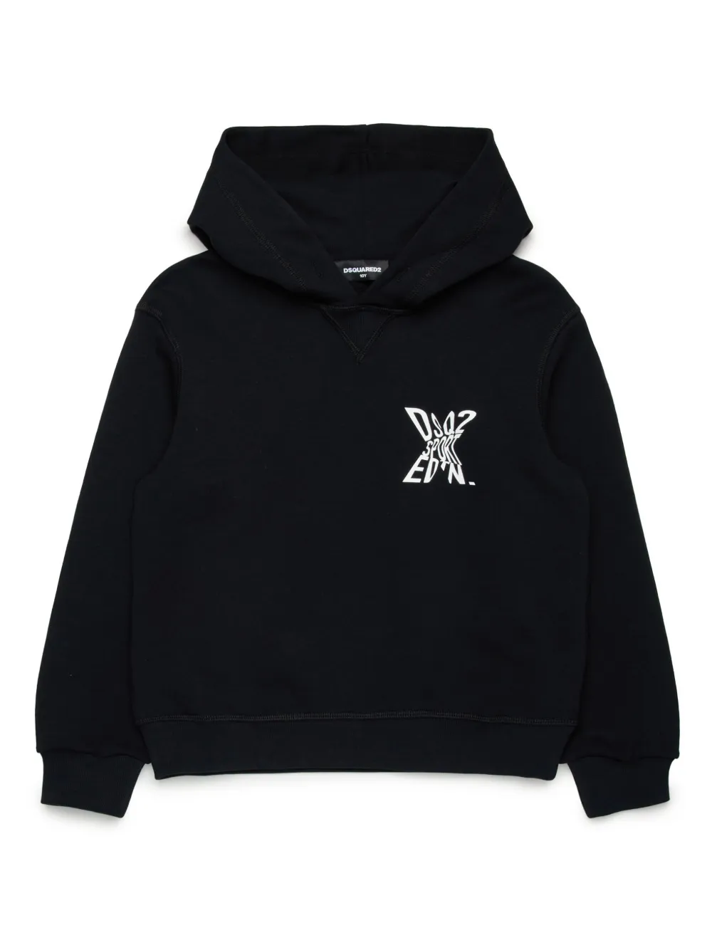 

Худи Sport Edtn.09 с логотипом DSQUARED2 KIDS, черный