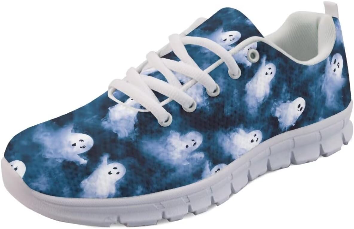 

Кроссовки Forchrinse Mexico Splash Ink унисекс, национальные прогулочные теннисные кроссовки для женщин и мужчин, легкие кроссовки для фестиваля, Halloween Ghosts