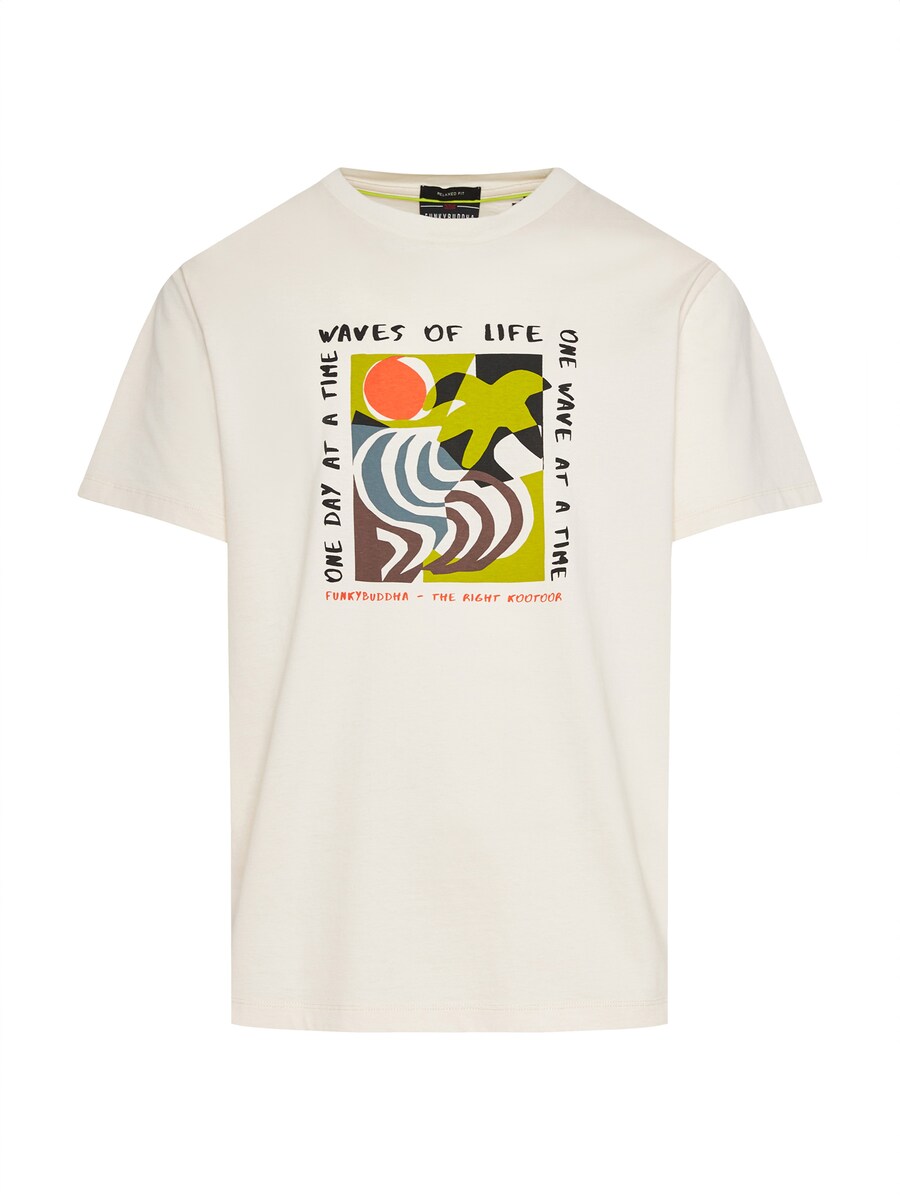 

Рубашка Funky Buddha, кремовый
