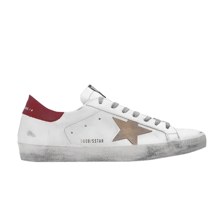 

Кроссовки Golden Goose Golden Goose Superstar 'White Bordeaux', белый