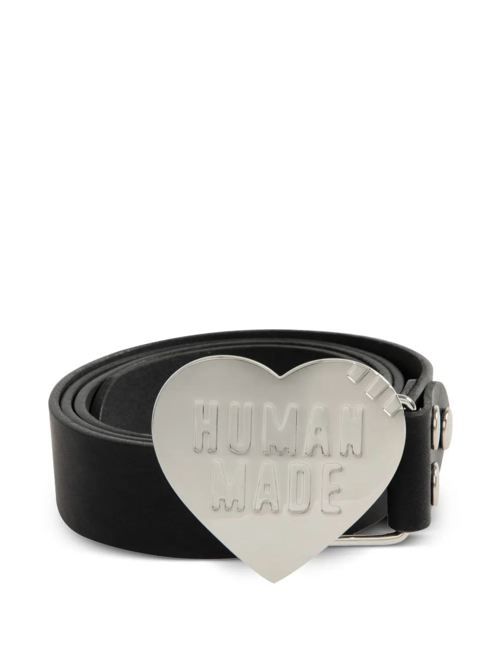 

Ремень с пряжкой в форме сердца Human Made, черный