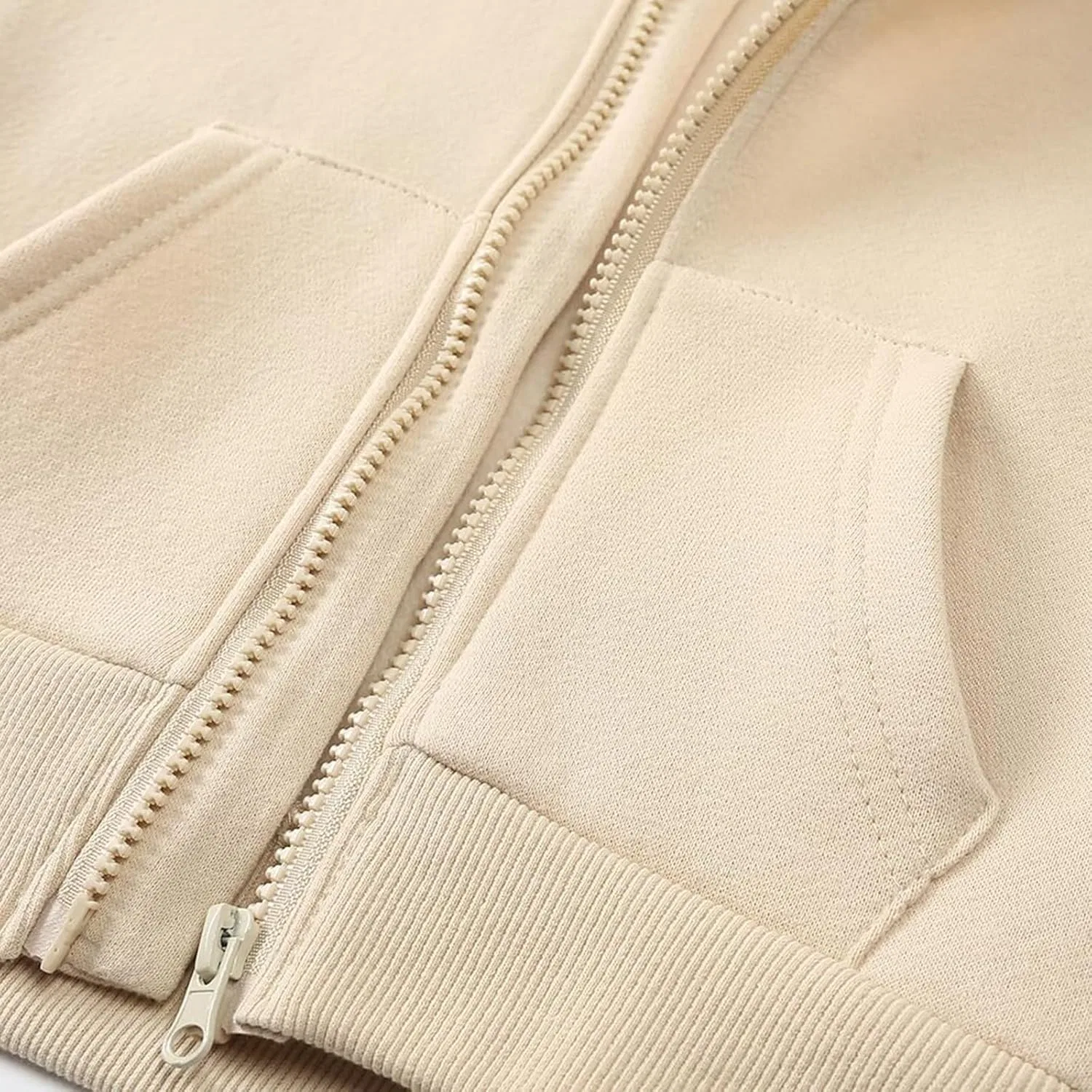 Детский спортивный костюм из флиса Moonker, 2 предмета, Beige — фото 4