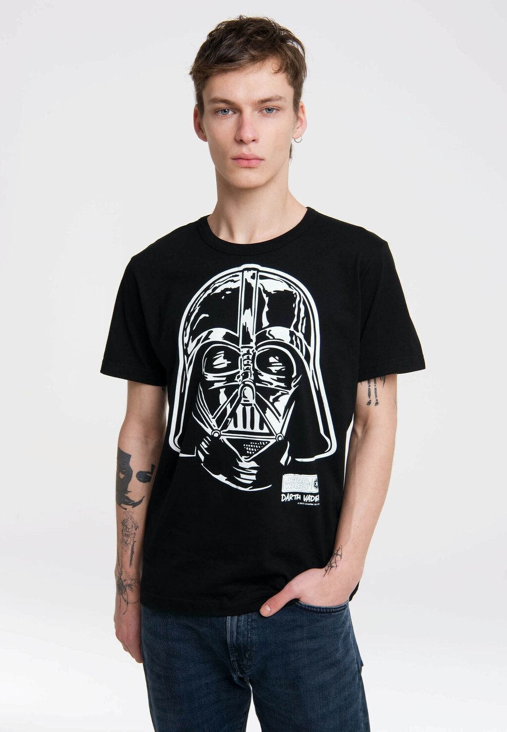 

Футболка с принтом STAR WARS LOGOSHIRT, черный