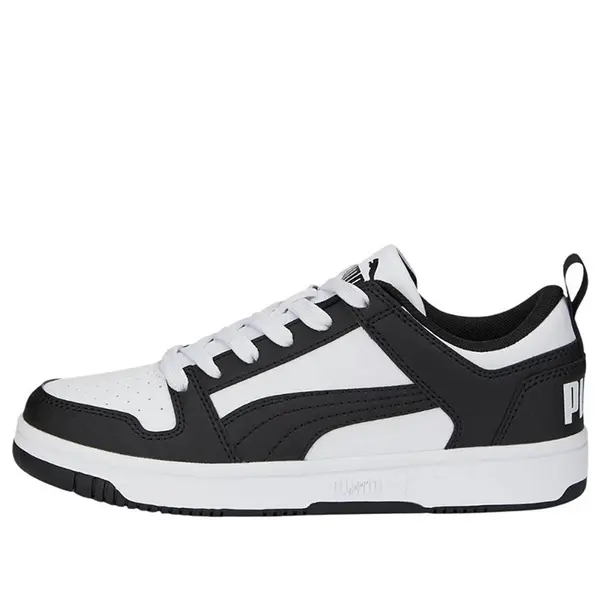 

Кроссовки rebound lay-up lo 'white black' Puma, черный