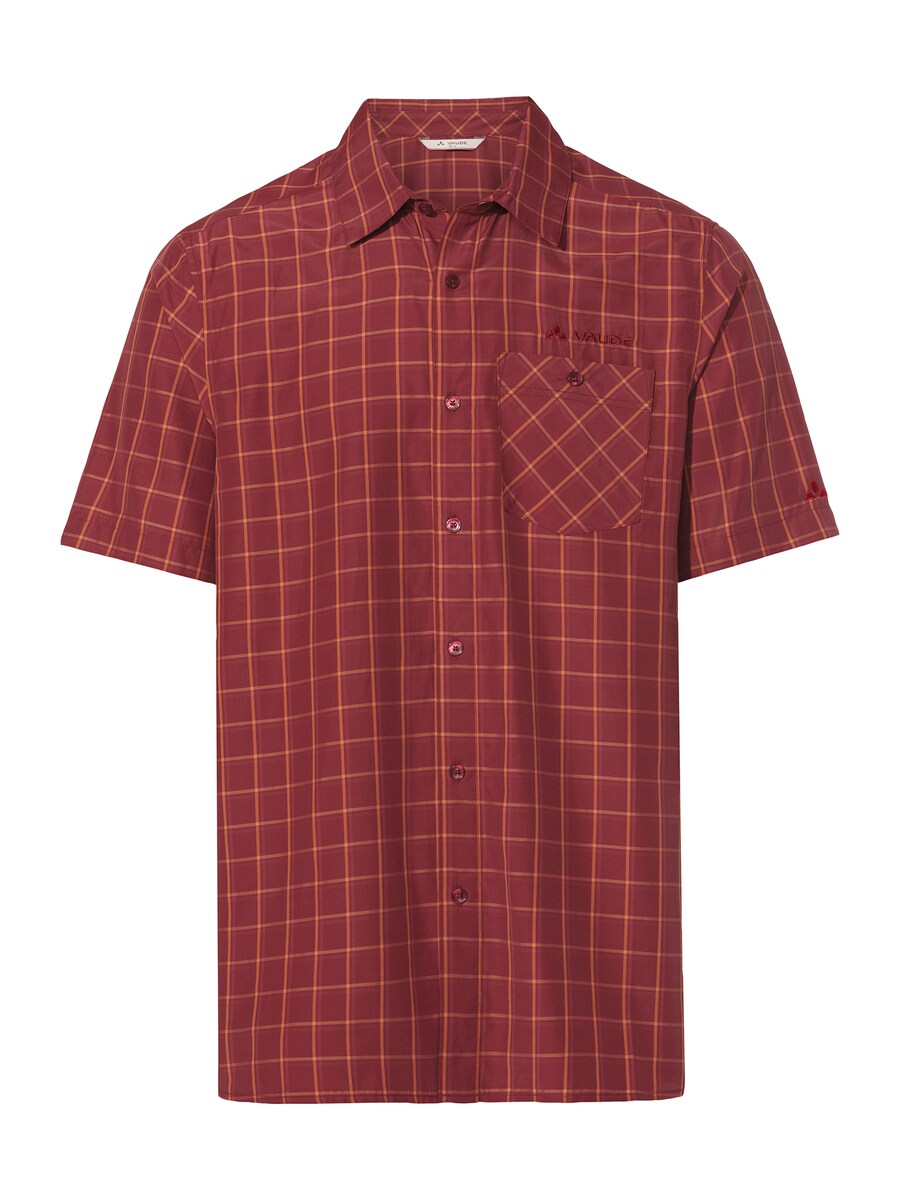 

Спортивная рубашка на пуговицах классического кроя VAUDE Albsteig III, красный