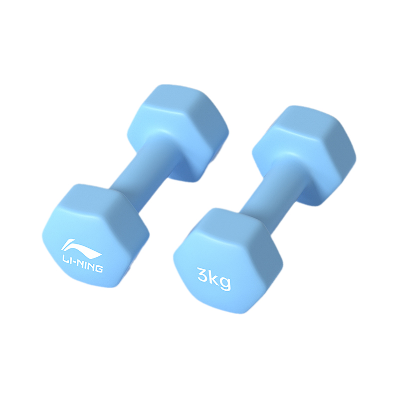 

Гантели Unisex до 5 кг для похудения/формирования тела/скульптурирования тела cast iron LINING, синий