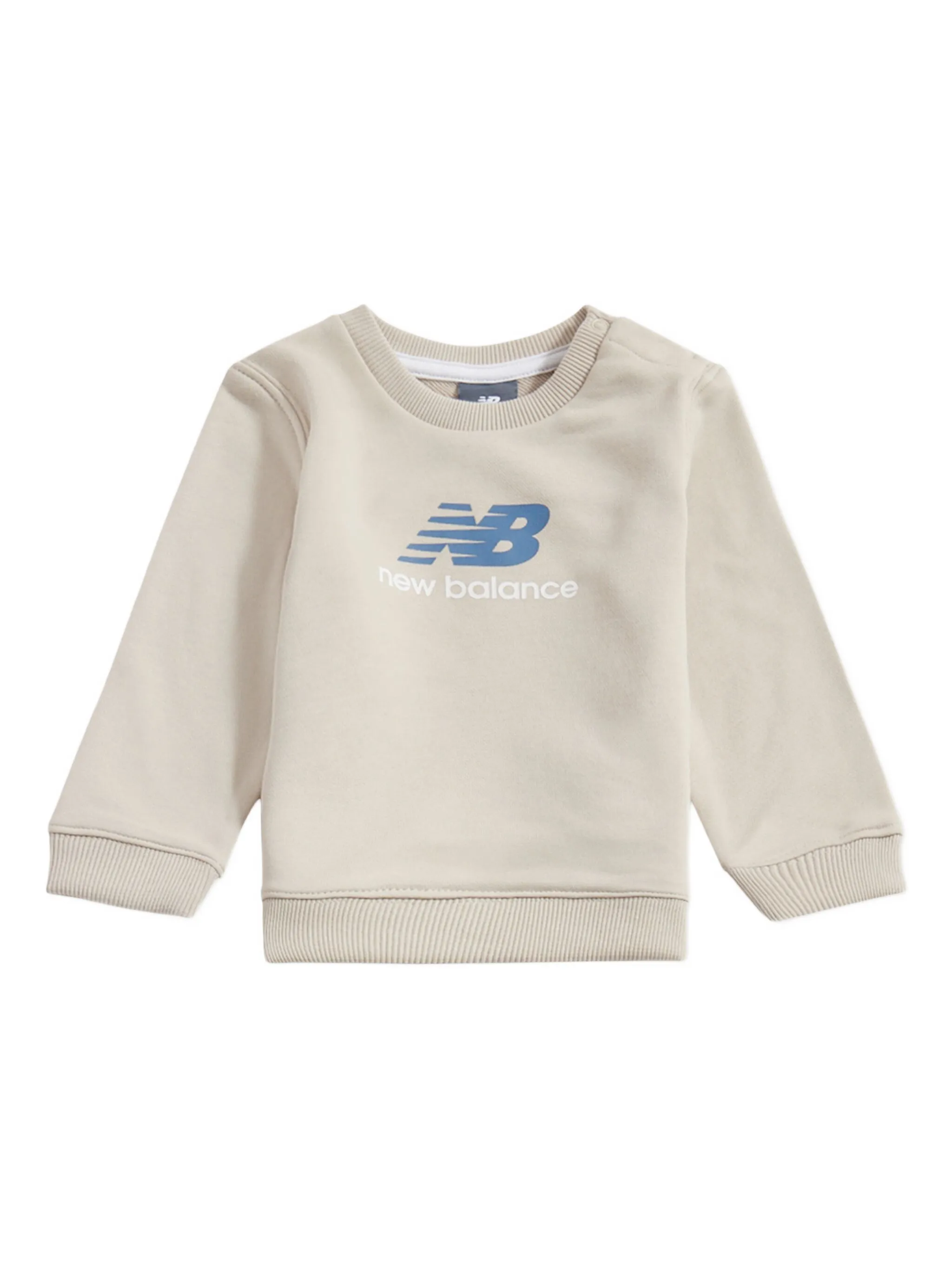 

Спортивный костюм с логотипом New Balance Kids, бежевый