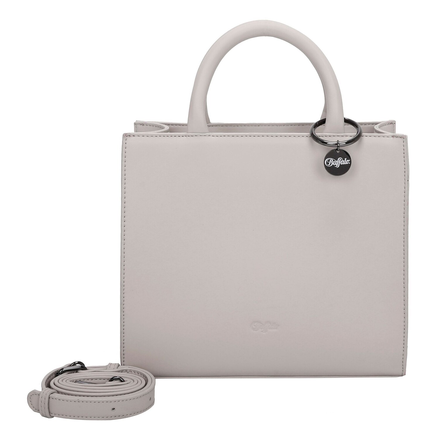 

Сумка Buffalo Big Boxy Handtasche 26 cm, серо коричневый
