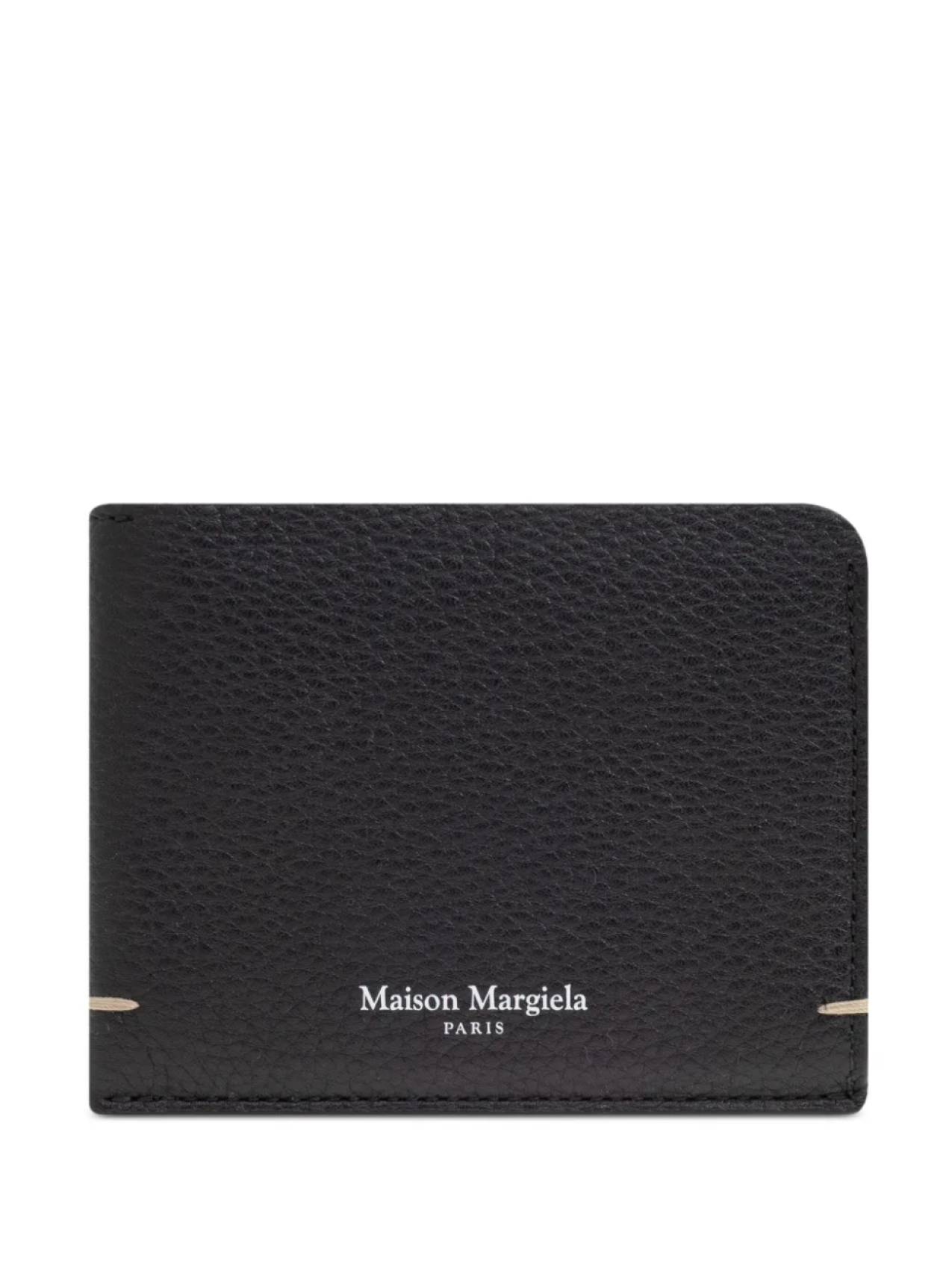 

Визитница с четырехстрочным логотипом Maison Margiela, черный