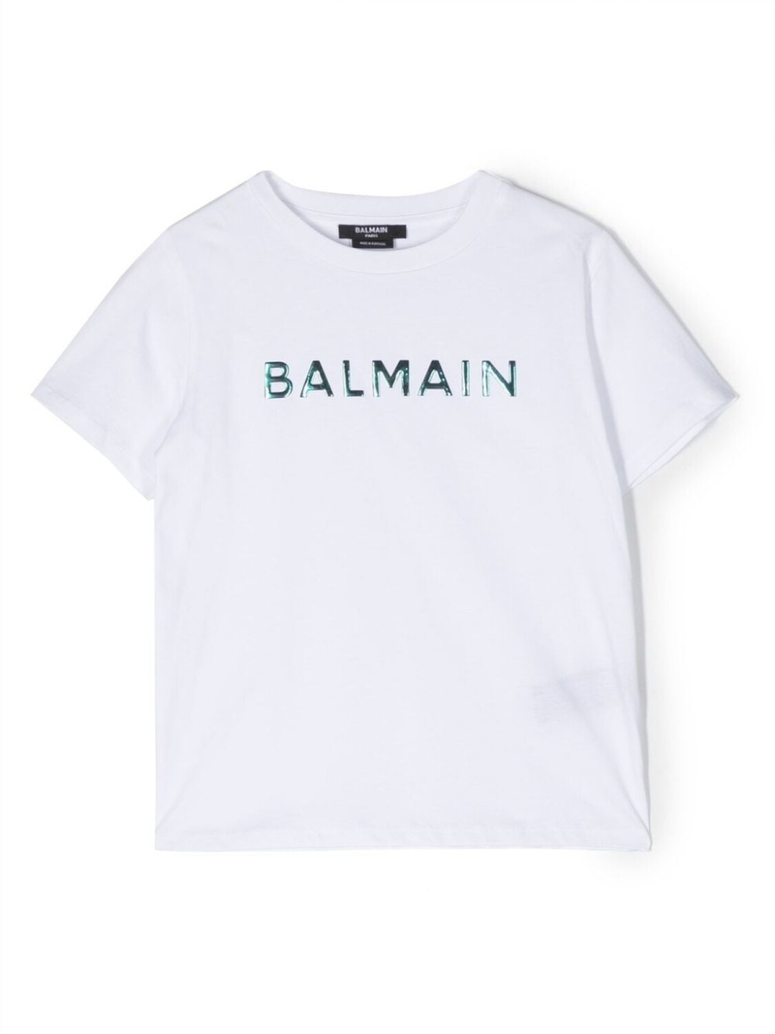 

Balmain Kids футболка с логотипом, белый
