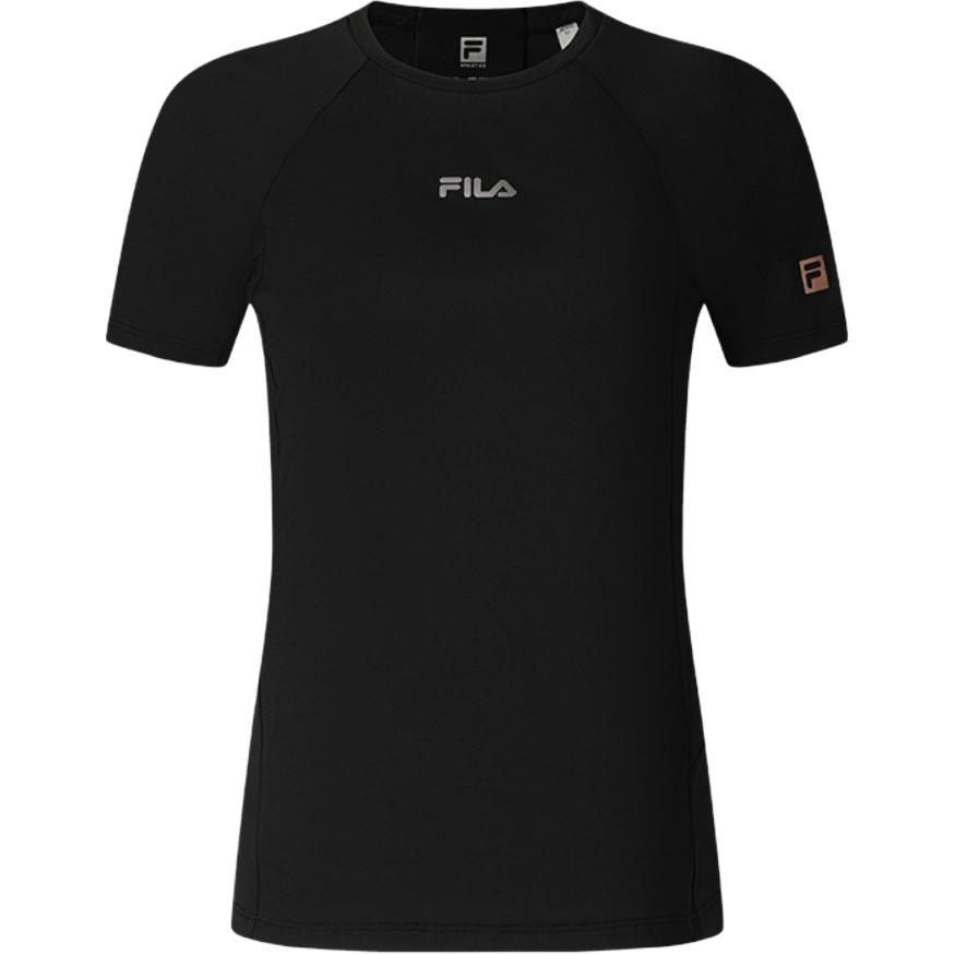 

FILA Фитнес футболка с регланными рукавами для женщин Pitch Black, Черный, FILA Фитнес футболка с регланными рукавами для женщин Pitch Black