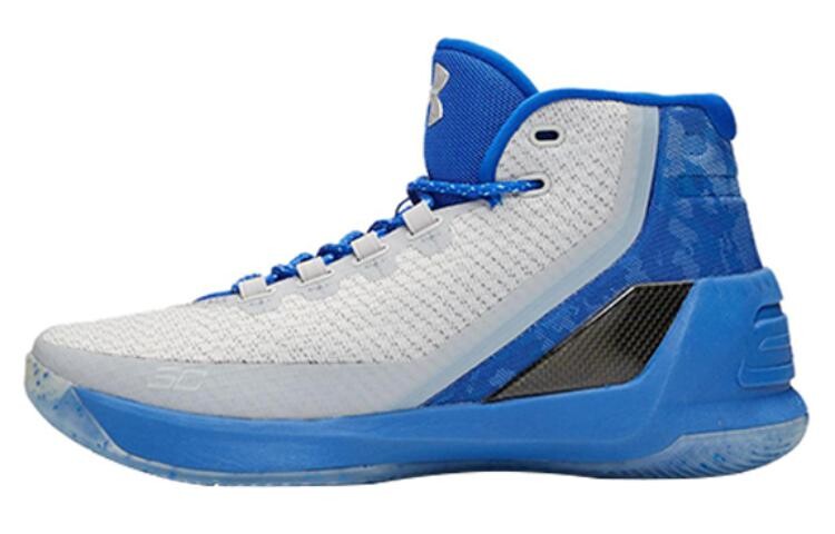 

Баскетбольные кроссовки Curry 3 мужские, среднего размера, белые/синие Under Armour