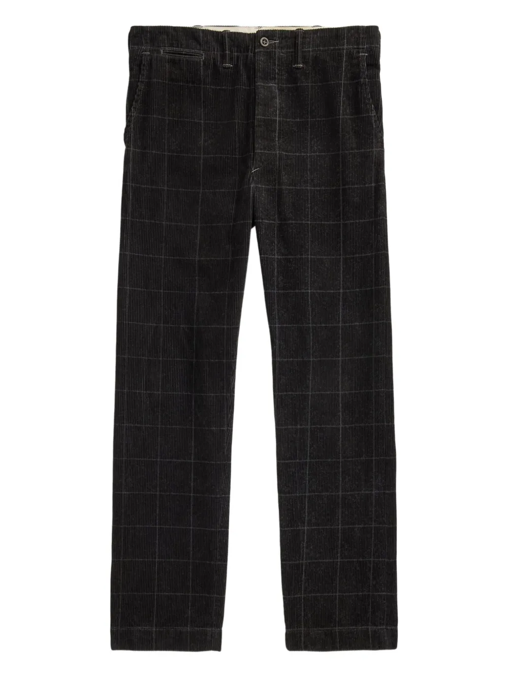 

Вельветовые брюки в клетку Ralph Lauren Rrl, серый