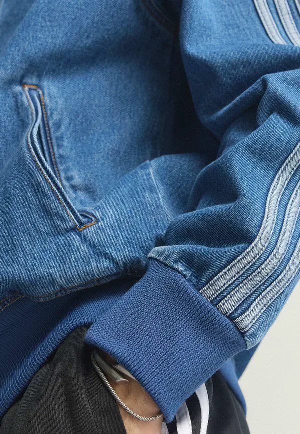 Джинсовая куртка Adidas Originals, Blue Denim — фото 4
