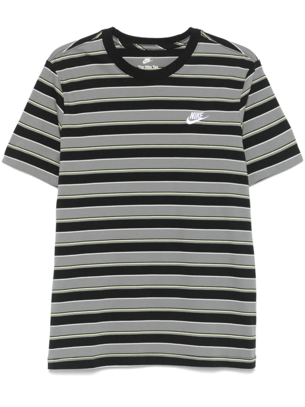 

Nike футболка в полоску, серый