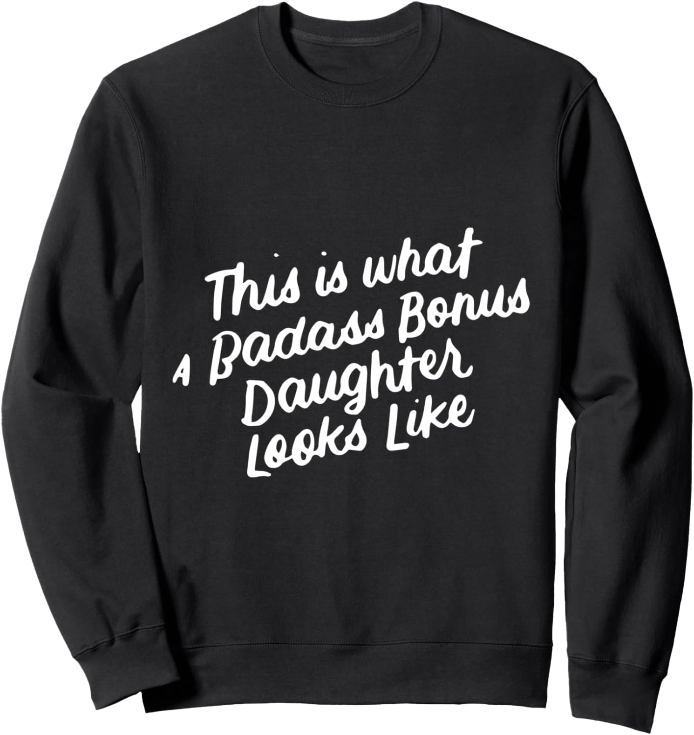 

Забавная семейная толстовка для приемной дочери Funny Daughter-In-Law Gift Store, черный