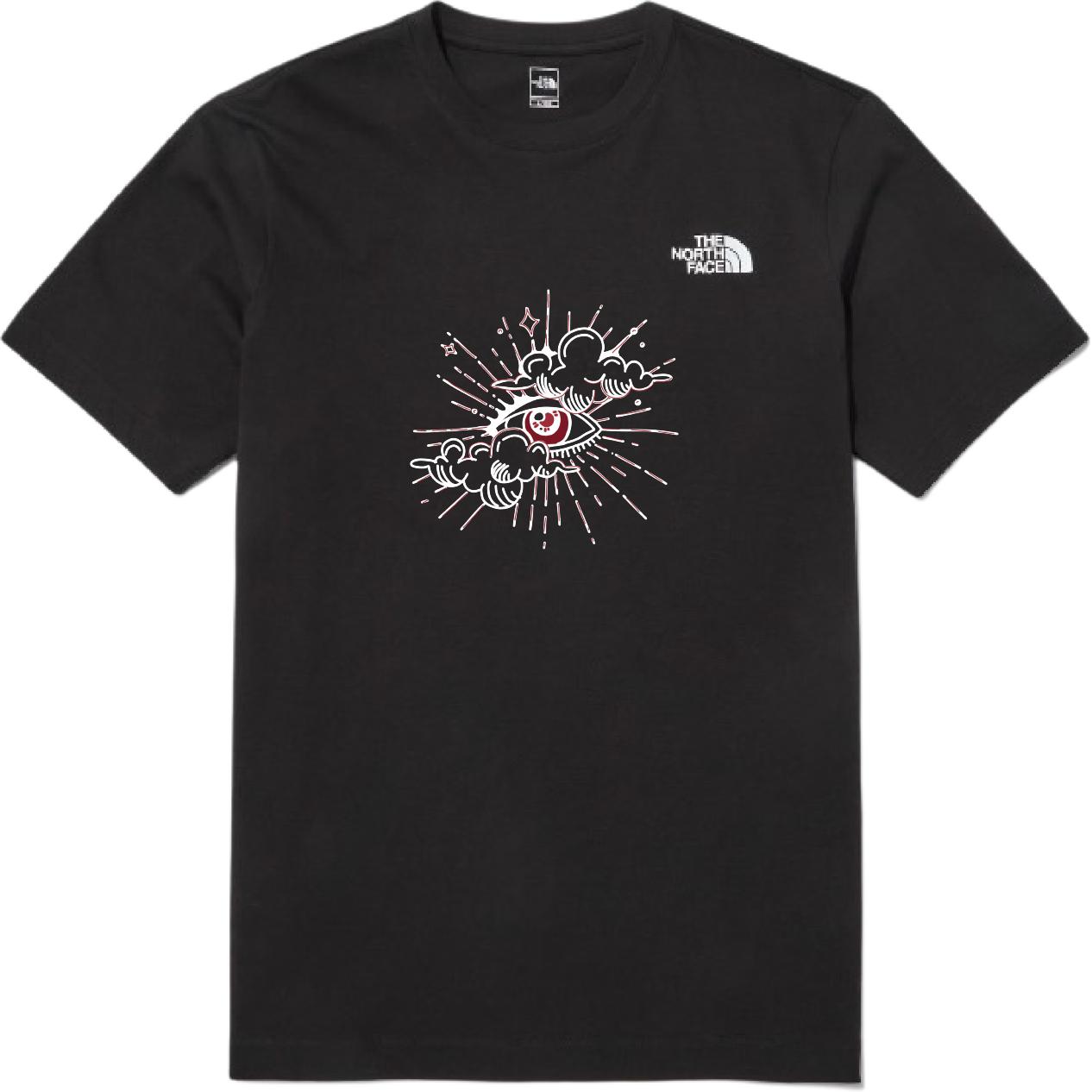 

THE NORTH FACE Футболка унисекс черная, Черный, THE NORTH FACE Футболка унисекс черная