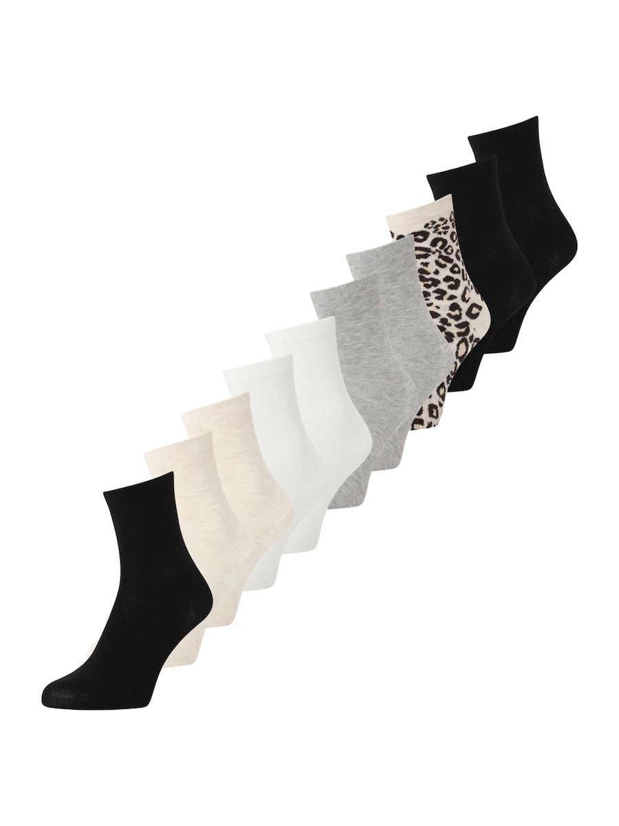 

Носки ABOUT YOU Celia, бежевый/серый/черный/белый