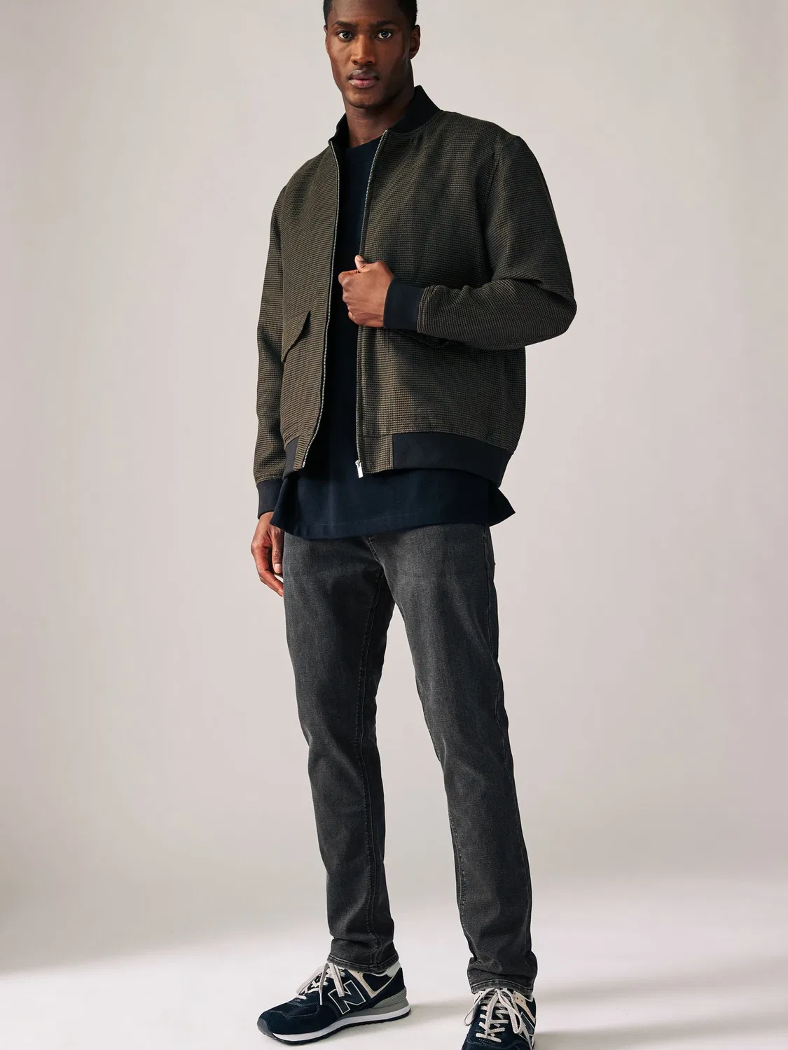 Джинсы Next Skinny Jeans Motion Flex из черного денима — фото 4