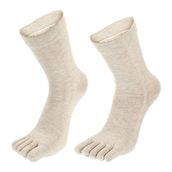 

Пара носков с пальцами unisex non slip daily fit Unique Bargains, Beige