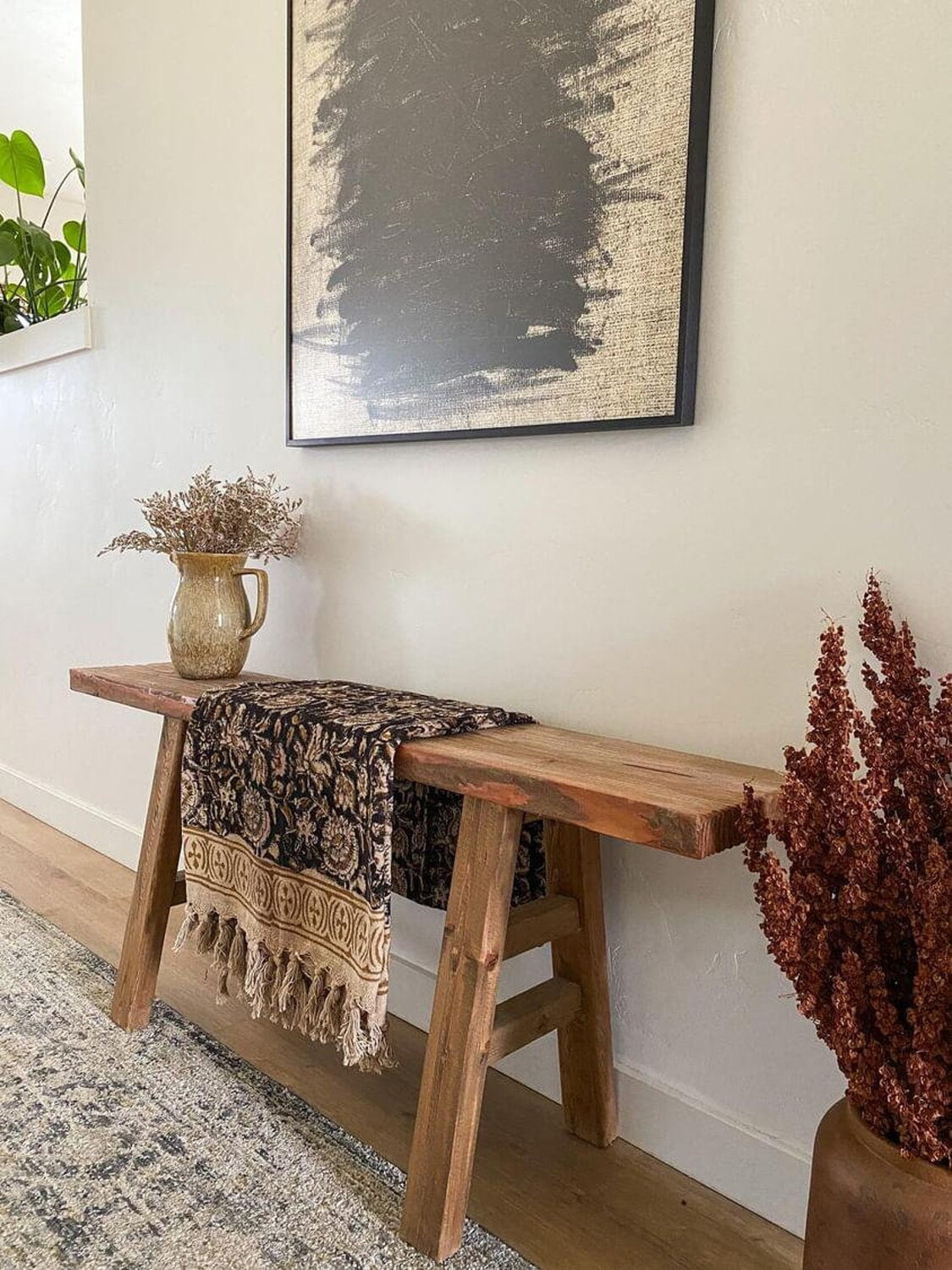 

Плед ручной работы A And E Textiles House, золотой