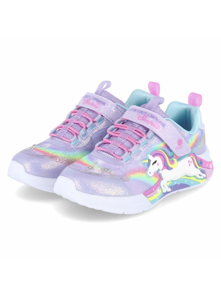 

Низкие кроссовки Skechers, металлик