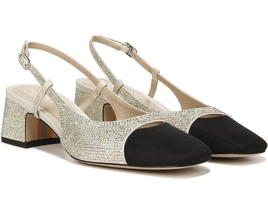 

Туфли Sam Edelman Tarra Glitz, цвет Black/Ivory