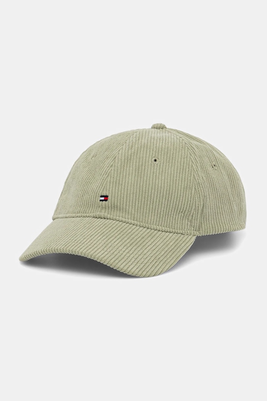 

Кепка из вельвета с козырьком Tommy Hilfiger, зеленый