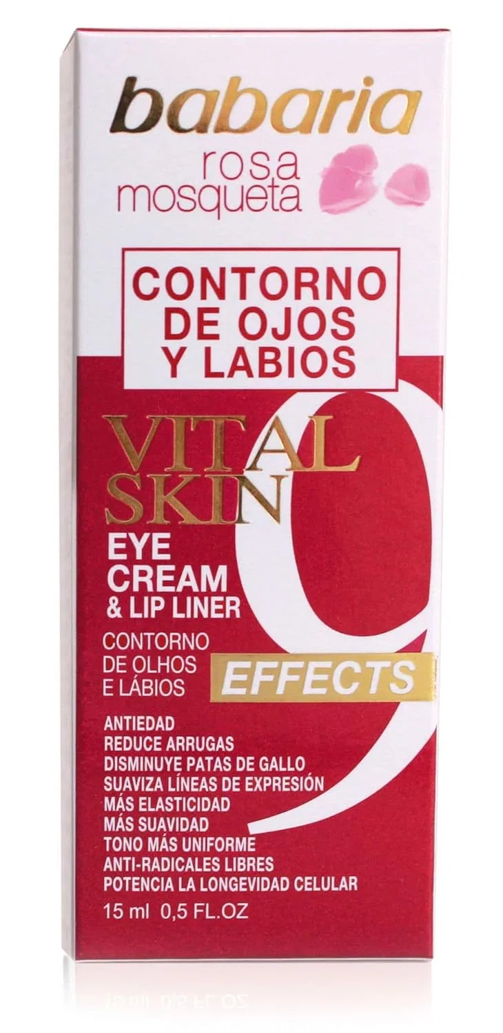 Крем для век Babaria Rosa Mosqueta Vital Skin, 15 мл Babaria