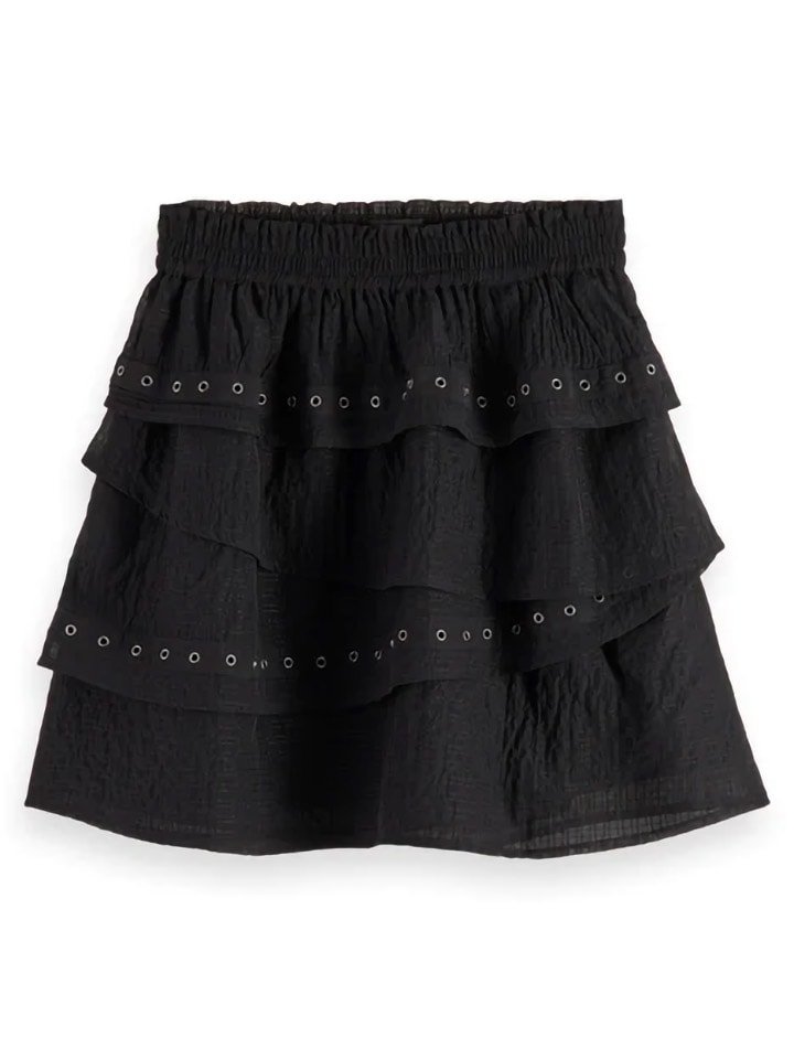 

Мини-юбка Scotch & Soda, черный