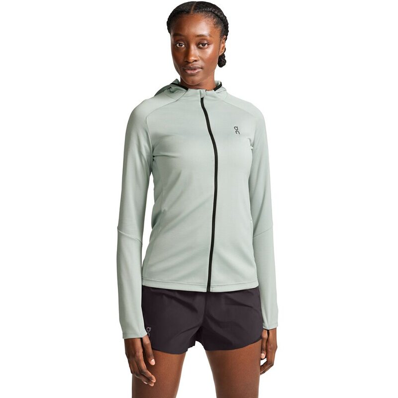 

Толстовка с капюшоном и застежкой-молнией On, цвет cobble