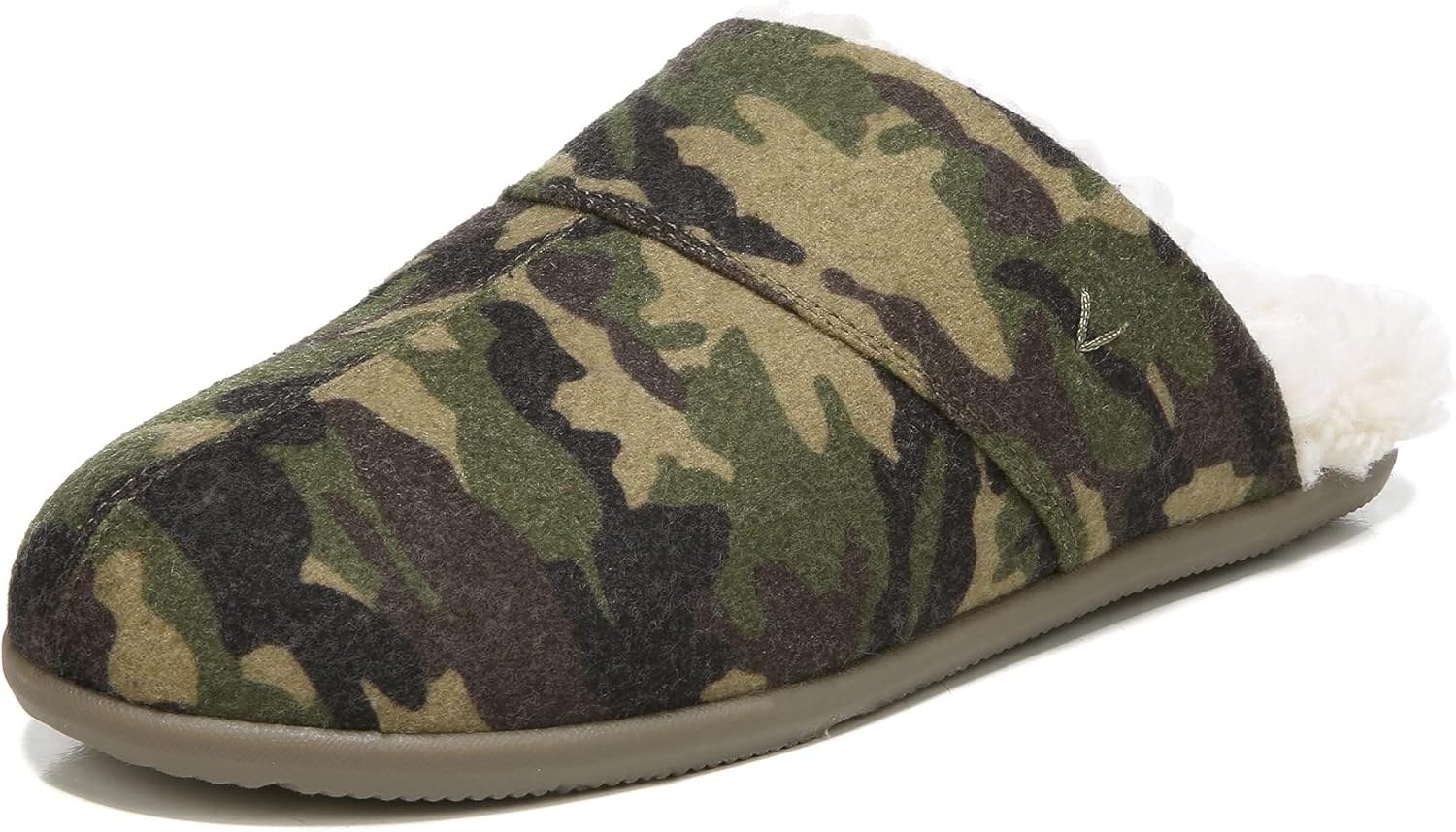 

Мужские домашние сабо Vionic Bridges Alfons - комфортные тапочки для дома с ортопедической стелькой и амортизирующей подошвой для поддержки свода стопы, мягкие домашние тапочки для мужчин, оливковый