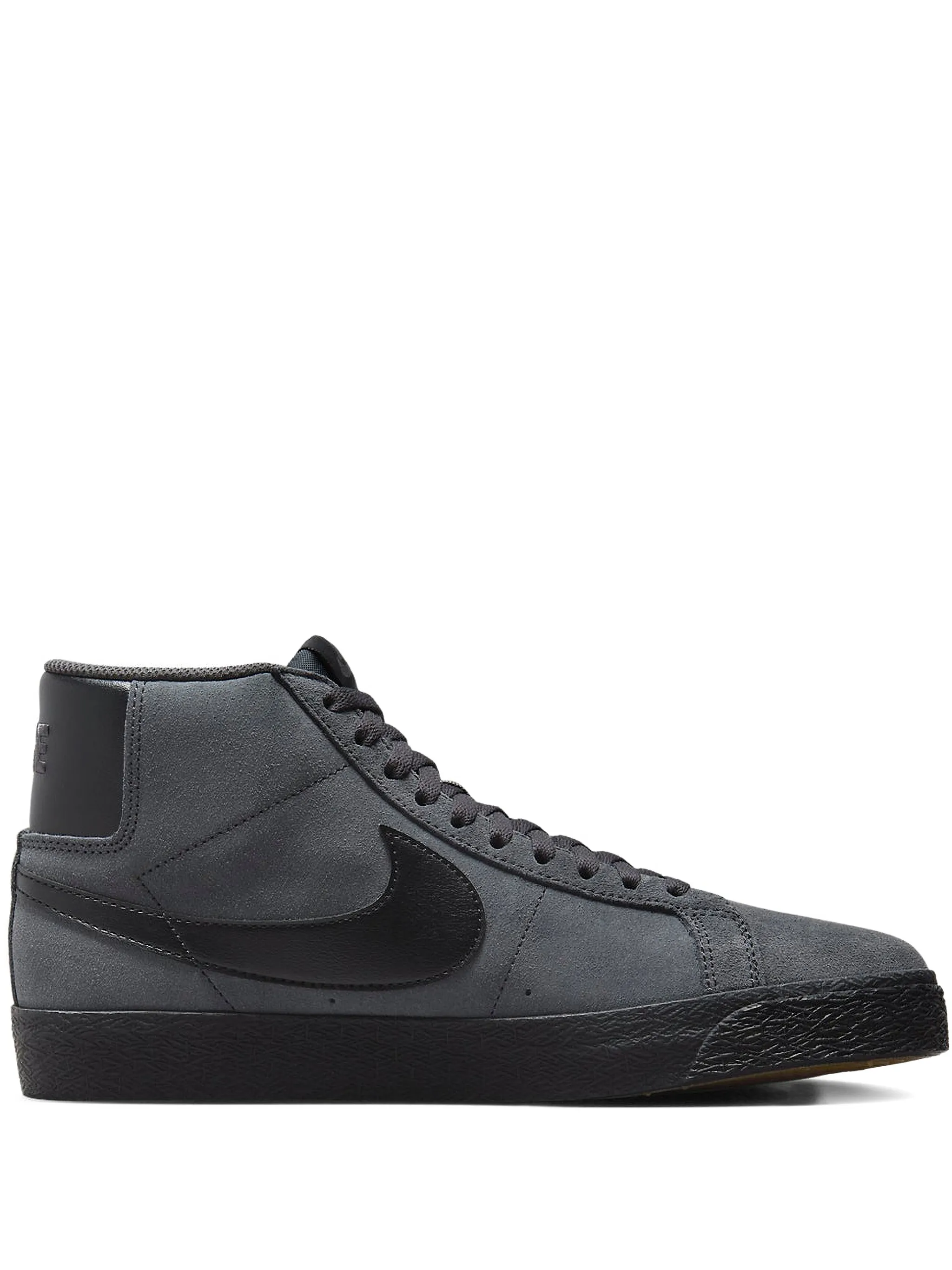 

Кеды Zoom Blazer Mid SB с тисненым логотипом Nike, серый