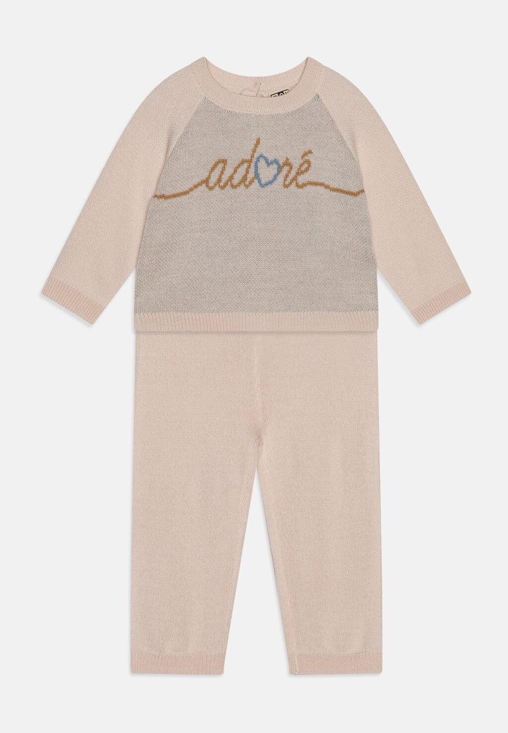 

Вязаный свитер BABY MAXENCE UNISEX SET Bonton, цвет creme bonton