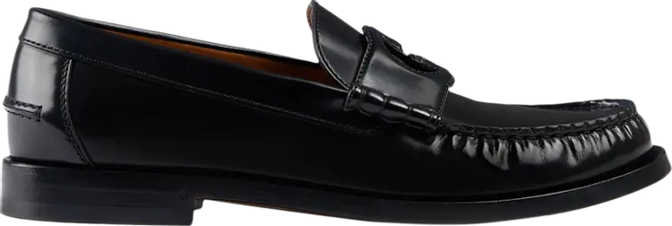 

Кроссовки Gucci Loafer 'Interlocking G - Black', черный