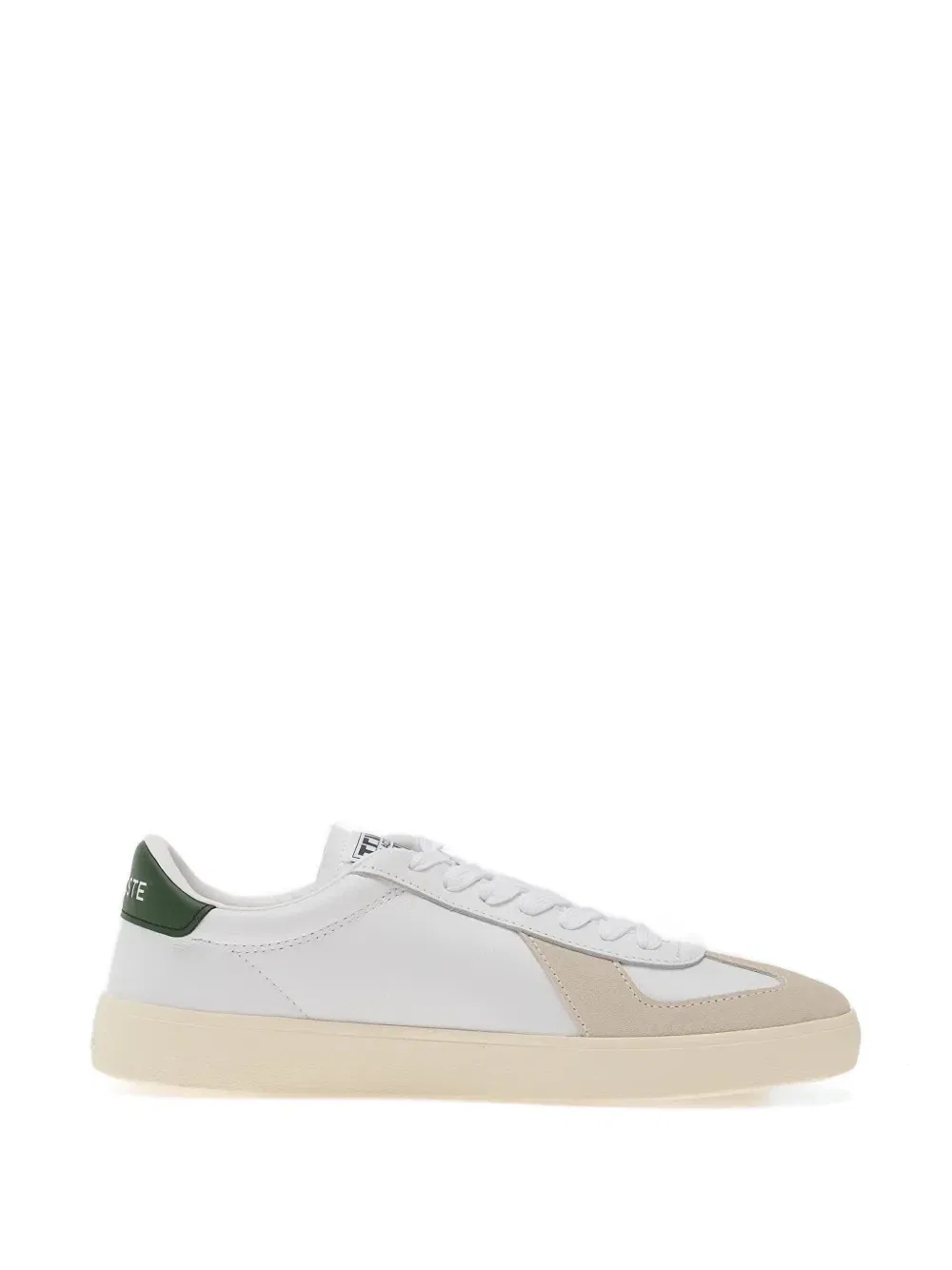 Кроссовки с логотипом-нашивкой и панелями Lacoste, белый