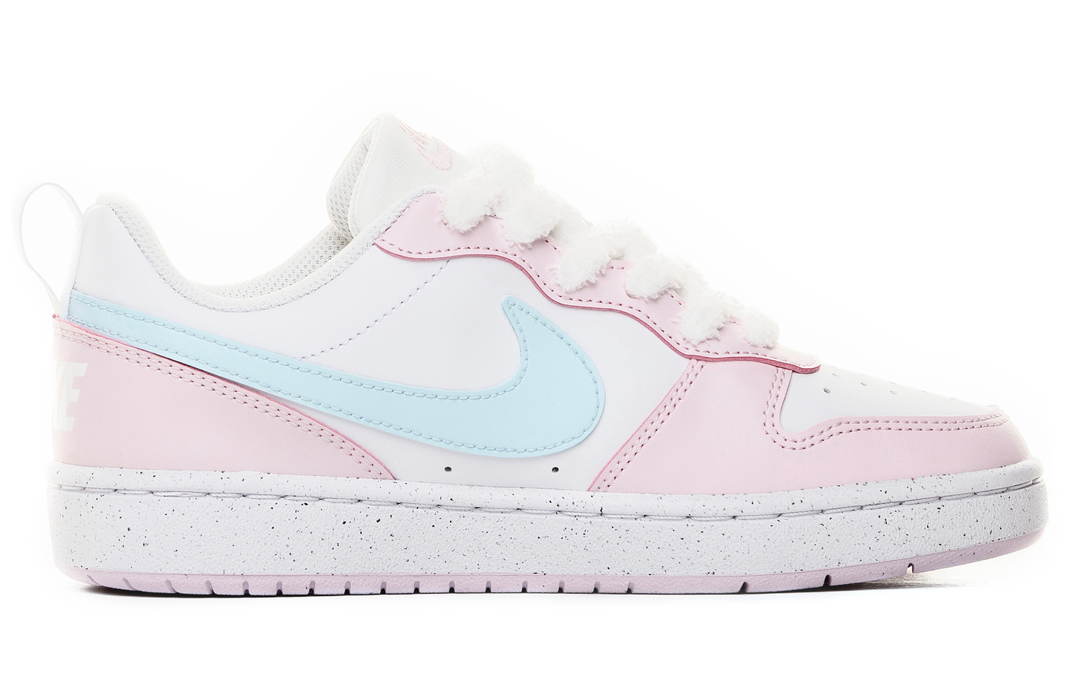 Nike Кроссовки для скейтбординга Court Borough Low Lightweight Shock Absorbers Low Top для подростков Pink — фото 3