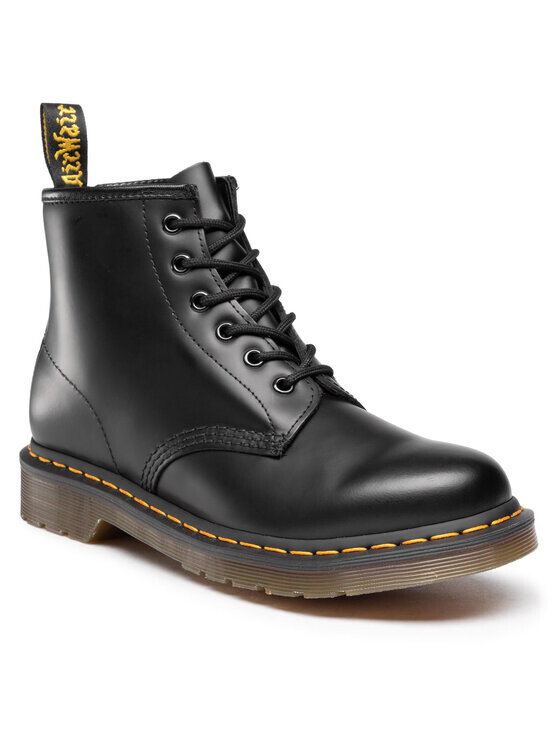 Ботинки Dr. Martens 101 YS на шнуровке, черный