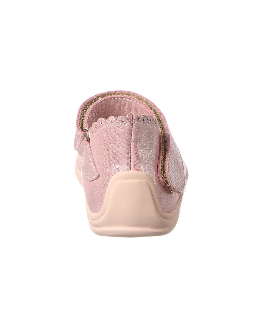 Элефантито, кожаная Мэри Джейн с фестончатым краем Elephantito, Pink — фото 3