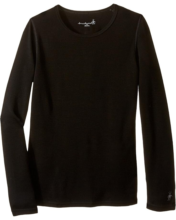 

Футболка Unisex Smartwool Kids Mid 250 Crew, черный