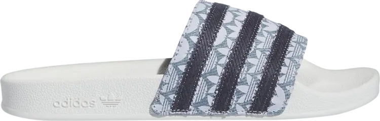 

Кроссовки Adilette Slide 'Denim Trefoils', синий