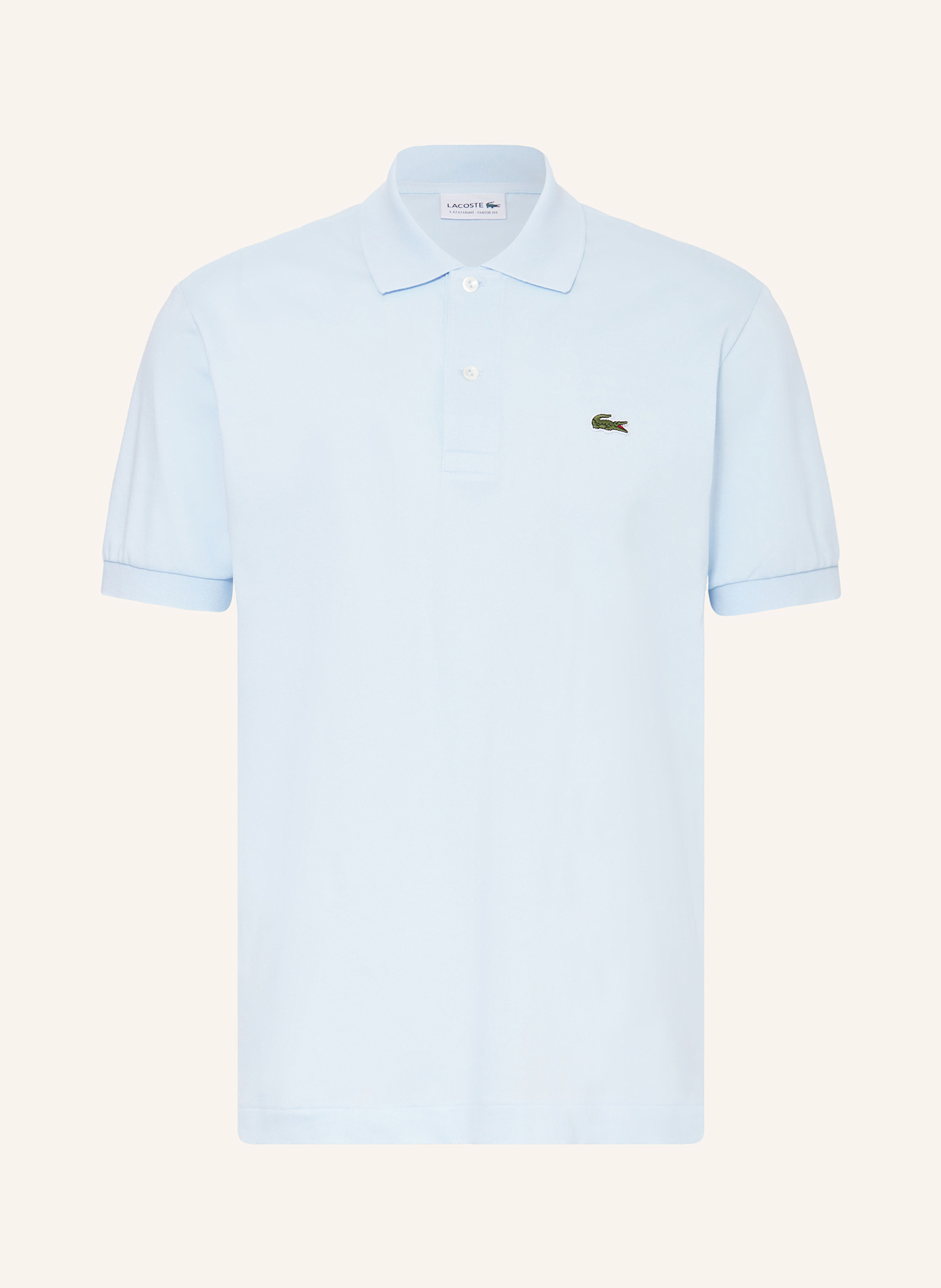 

Рубашка поло из пике Lacoste, голубой