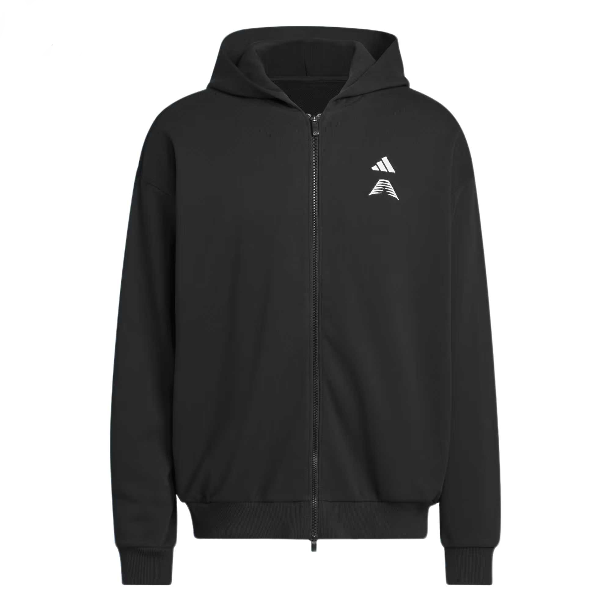 Adidas Свитшоты Unisex черный худи умеренный кардиган