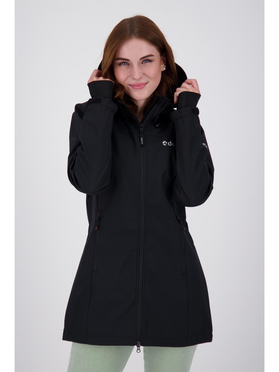 

Парка для межсезонья deproc CAVELL LONG WOMEN, черный