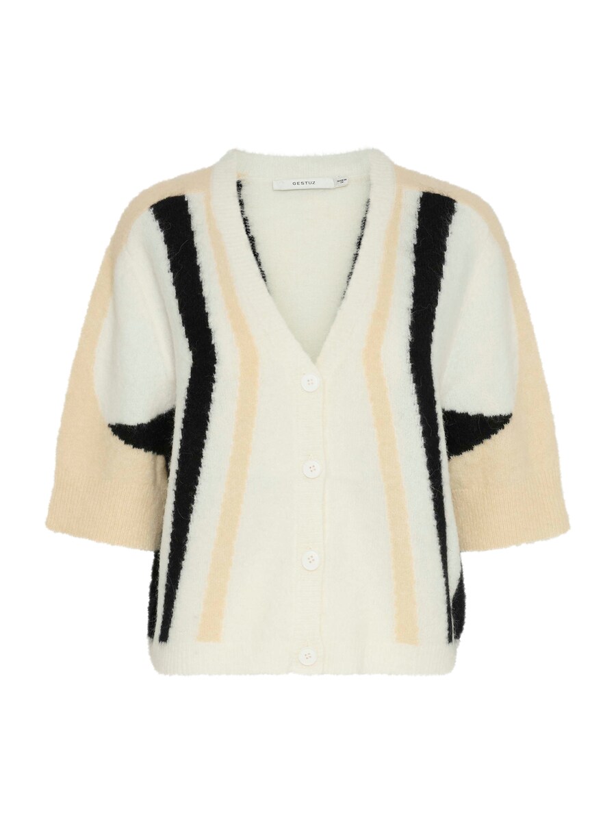

Вязаный кардиган Gestuz Alpha, цвет Beige/Light beige