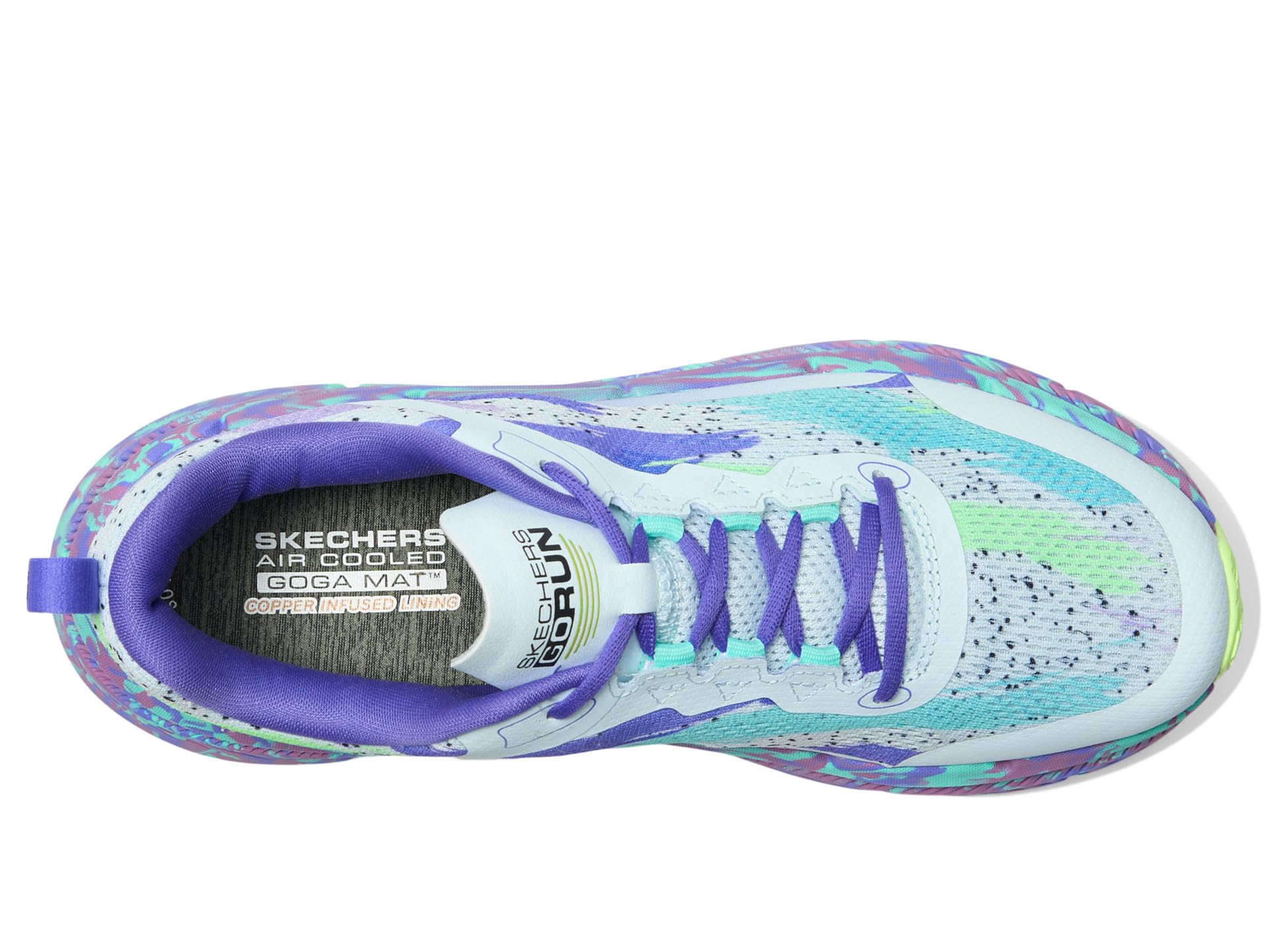 Кроссовки SKECHERS Max Cushioning Premier 2.0 Unhinged, Purple/Multi — фото 2