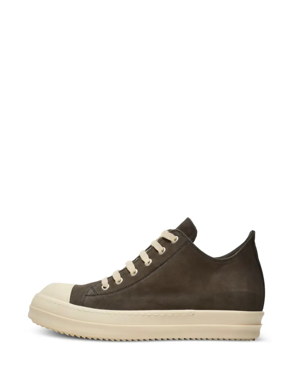 Кроссовки Porterville Ramones на шнуровке Rick Owens Drkshdw, коричневый