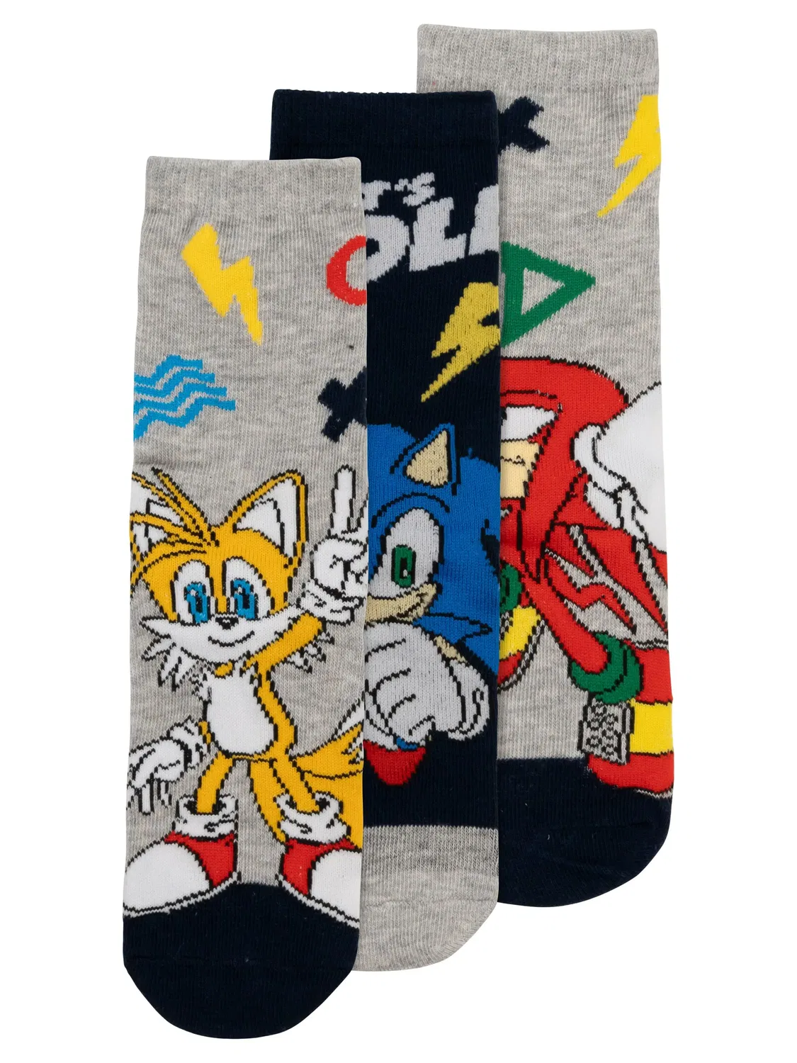 Носки Sonic The Hedgehog для мальчиков, мультиколор — фото 2